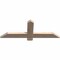 Ekena Millwork Eugene Smooth Timber Gable Bracket, Douglas Fir, 36"W x 13"H x 1 1/2"D x 3 1/2"F, 9/12 Pitch GBW036X13X0204EUG00SDF - alternate 5